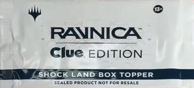 Ravnica Clue Edition Box Topper Pack