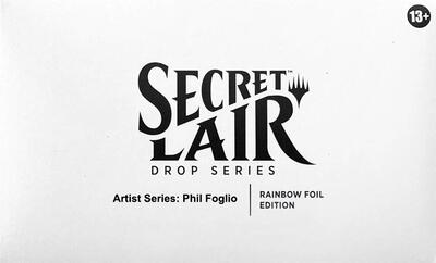 Secret Lair Drop Artist Series Phil Foglio Rainbow Foil