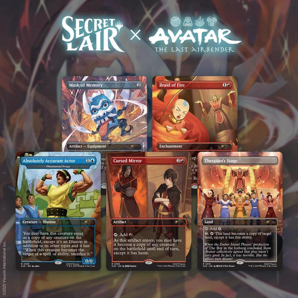 Secret Lair Drop Avatar The Last Airbender The Ember Island Players product image