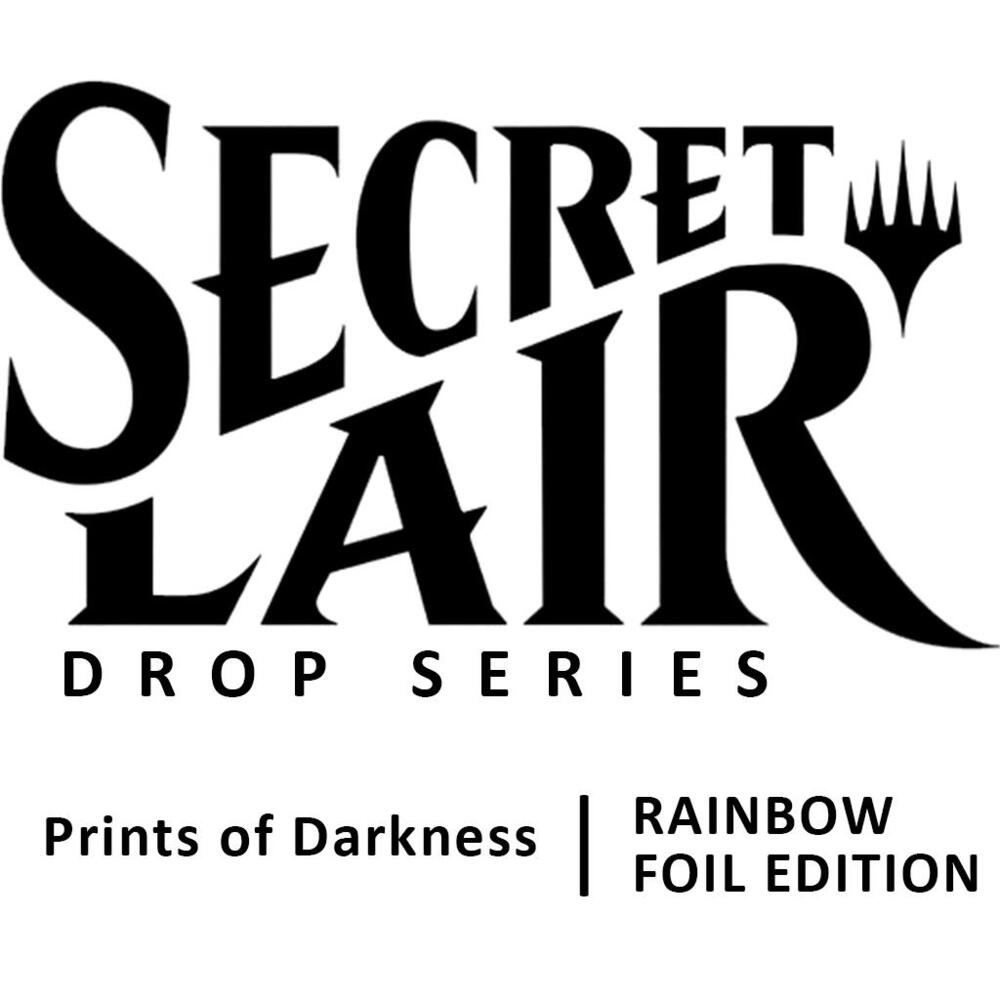 Secret Lair Drop Prints of Darkness Rainbow Foil product image