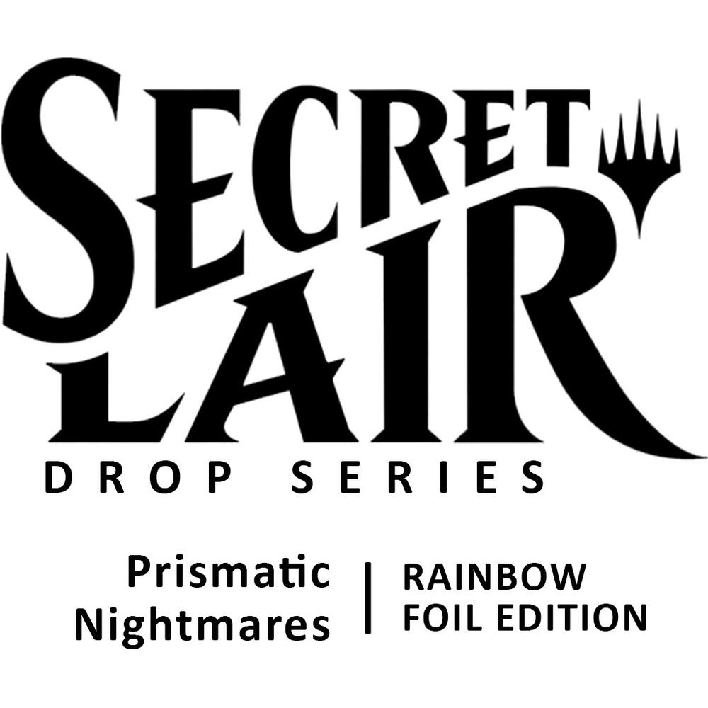 Secret Lair Drop Prismatic Nightmares Rainbow Foil product image
