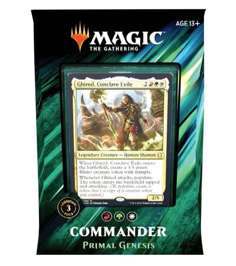 Commander 2019 Commander Deck Primal Genesis product image