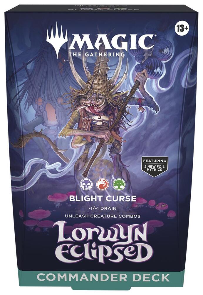 Lorwyn Eclipsed Commander Deck Blight Curse product image