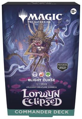 Lorwyn Eclipsed Commander Deck Blight Curse