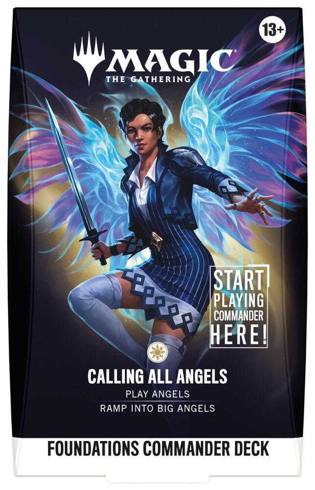Foundations Commander Deck Calling All Angels product image