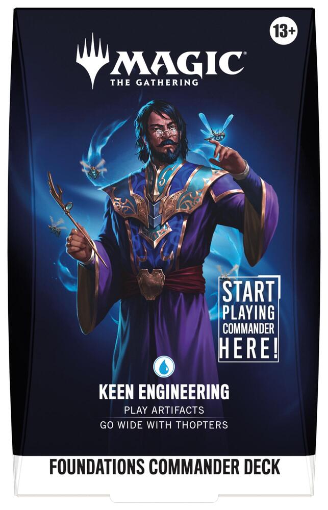 Foundations Commander Deck Keen Engineering product image