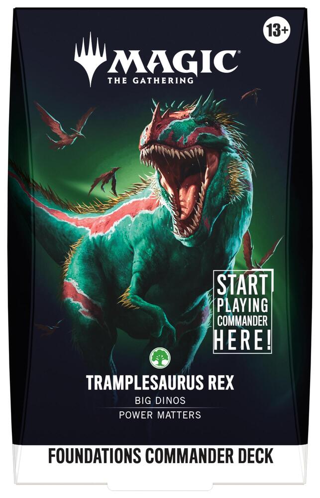Foundations Commander Deck Tramplesaurus Rex product image