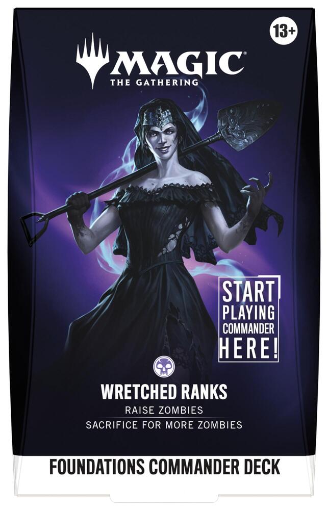 Foundations Commander Deck Wretched Ranks product image