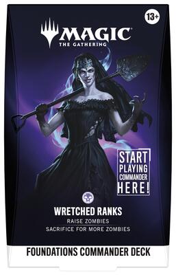 Foundations Commander Deck Wretched Ranks