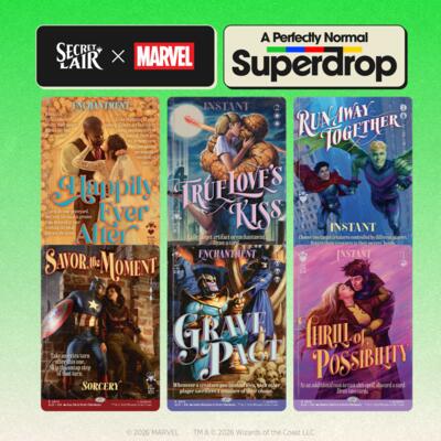 Secret Lair Drop Marvel True Believers in Love
