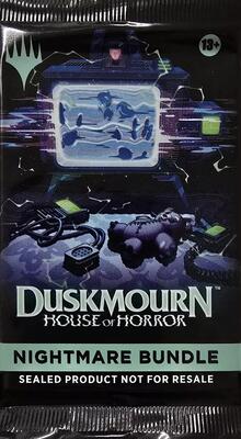 Duskmourn House of Horror Nightmare Bundle Booster