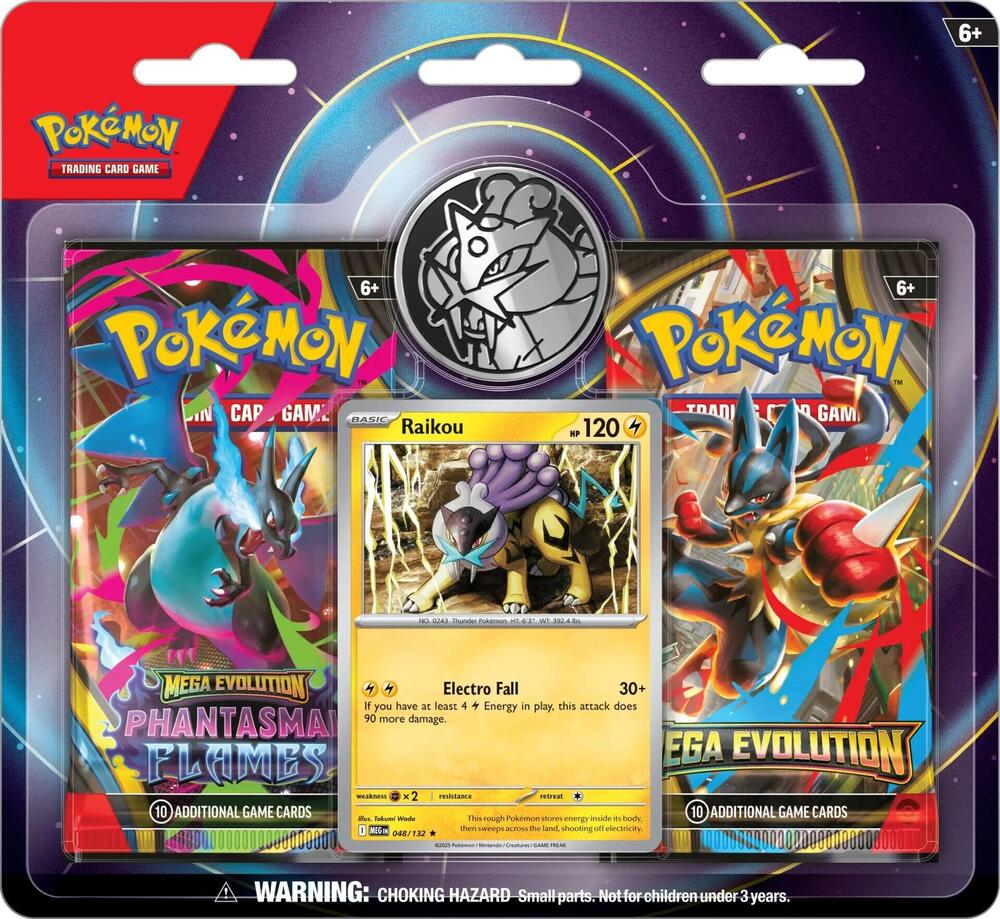 2-Pack Blister [Raikou] (3-tab) product image