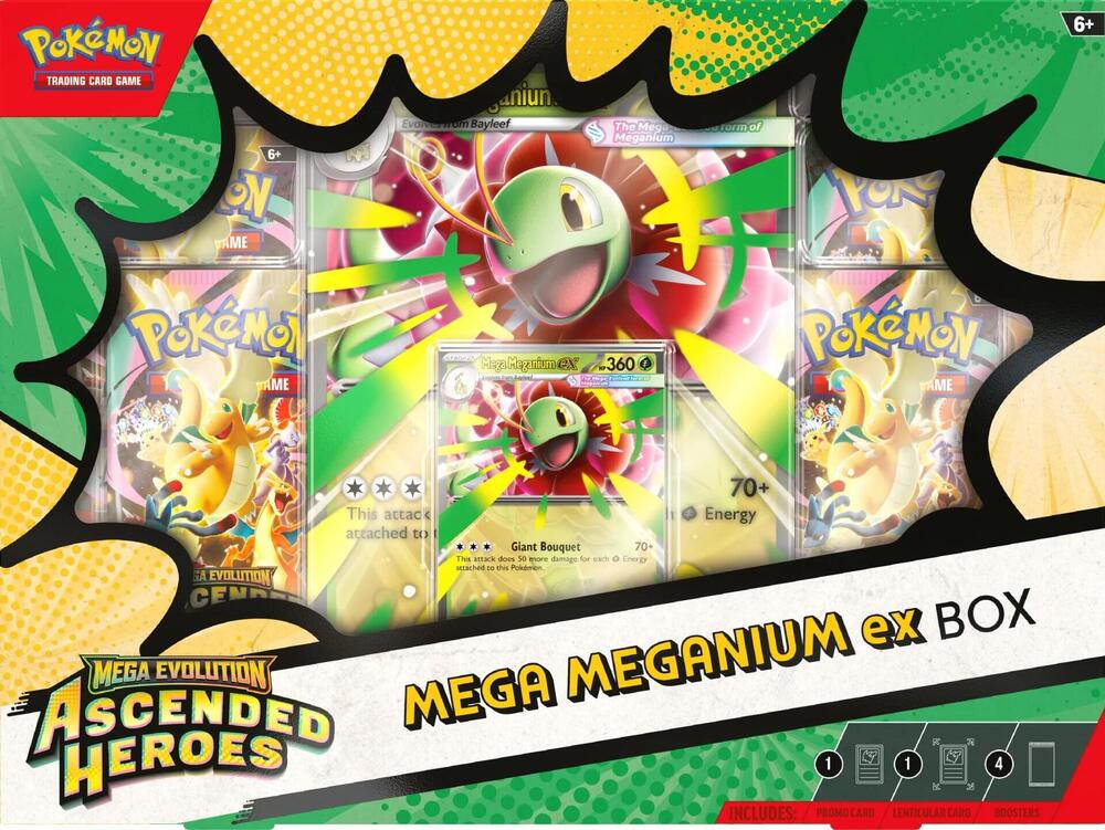 Ascended Heroes Mega Meganium ex Box product image
